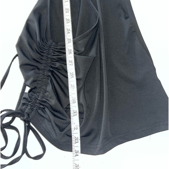 * SOLD * Sorelle UK Rhea Cut Out Mini Dress Black Size XS - Picture 15 of 16